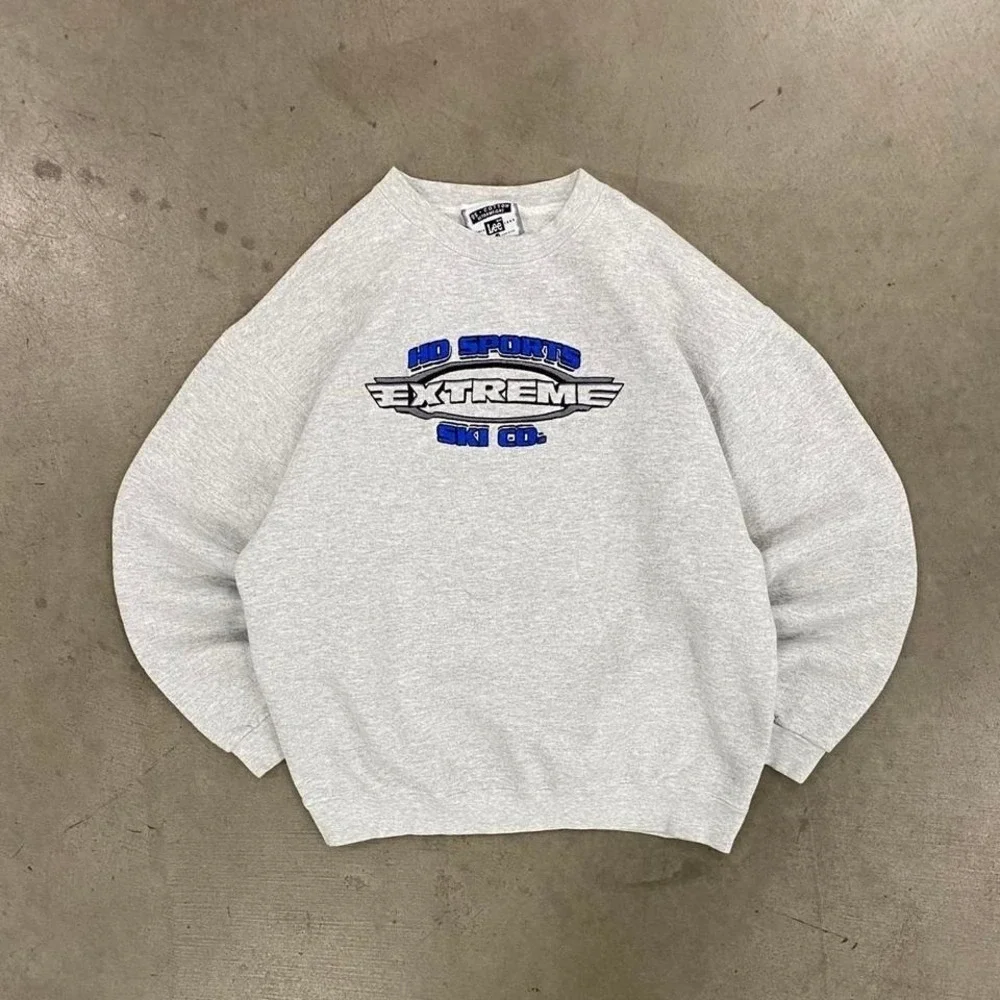 Vintage Y2K Ho Sports Ski Company‎ Extreme Lee Sport Crewneck Sweatshirt Size M